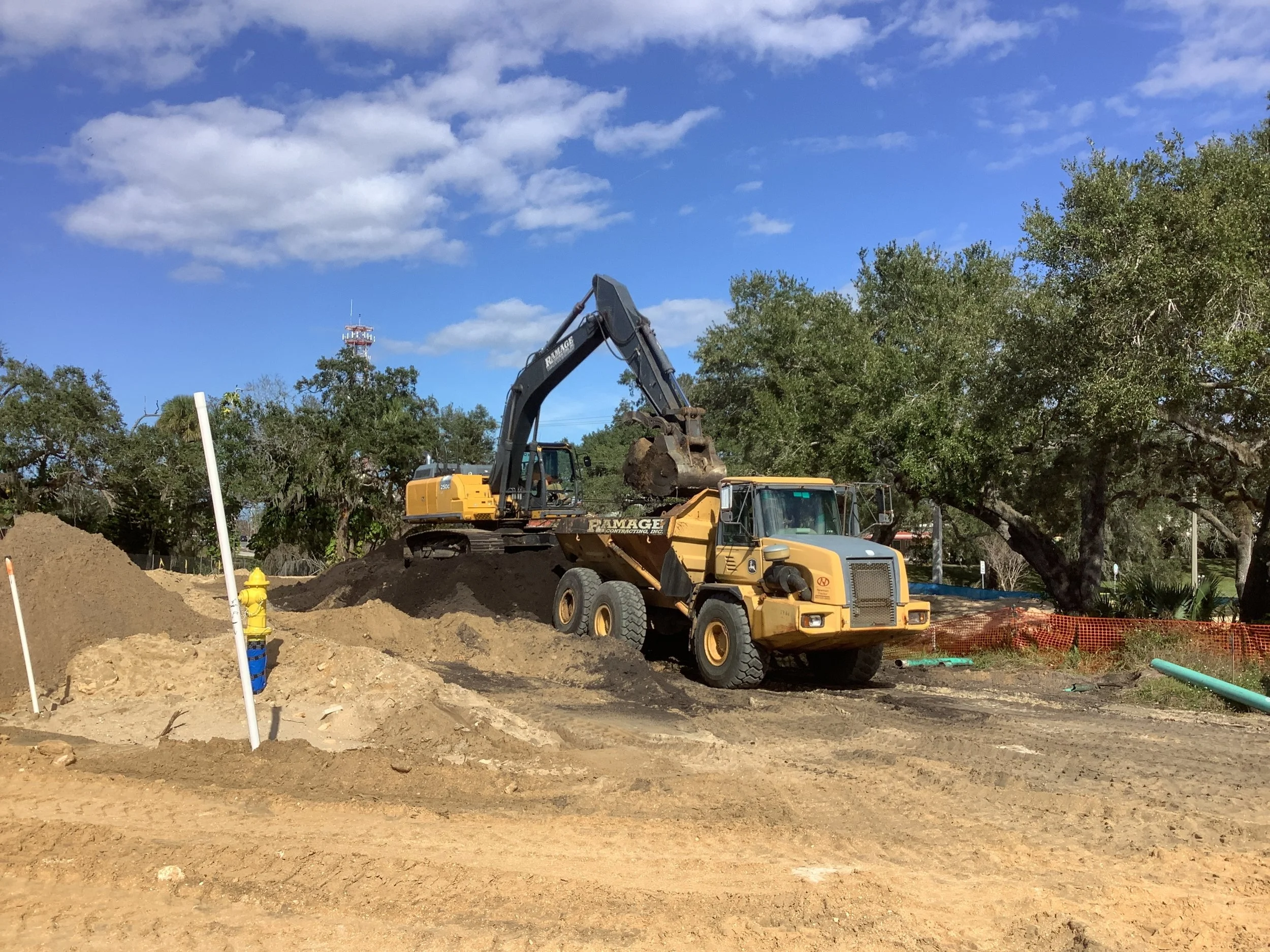 Madison Grove Site Progression