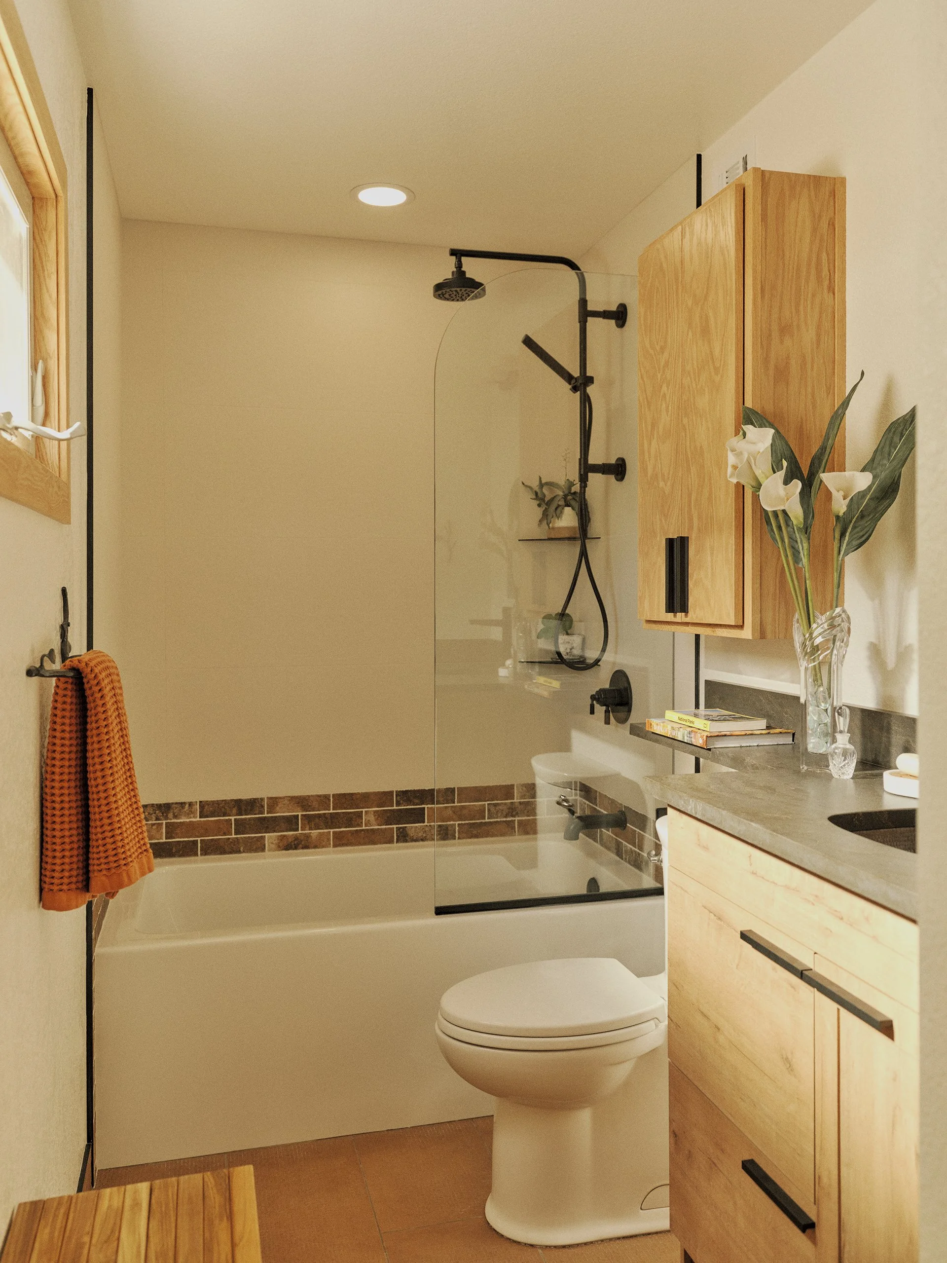 A Grand Canyon inspired bathroom