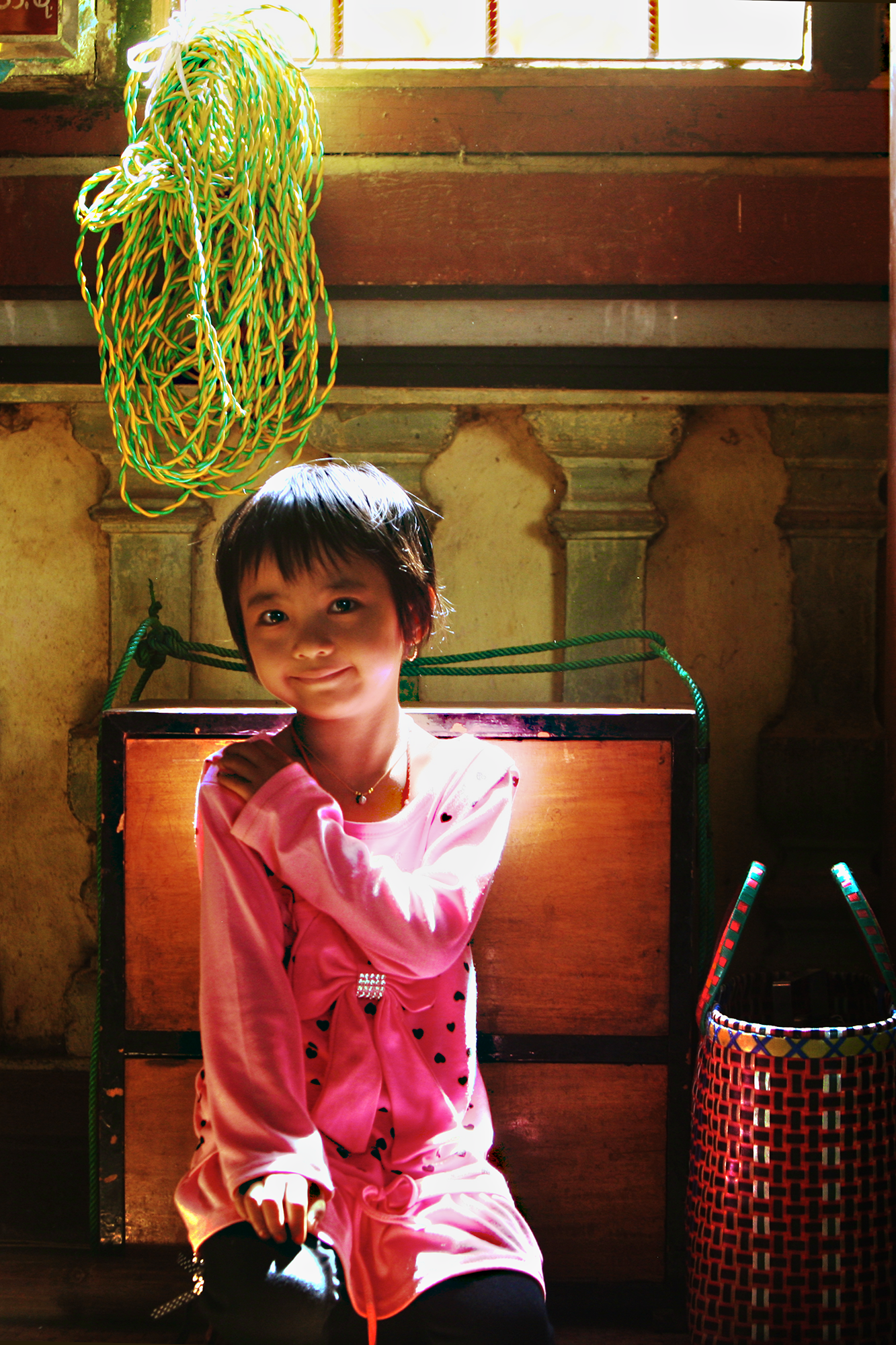 The art of almost smiling. . Bagan, Myanmar