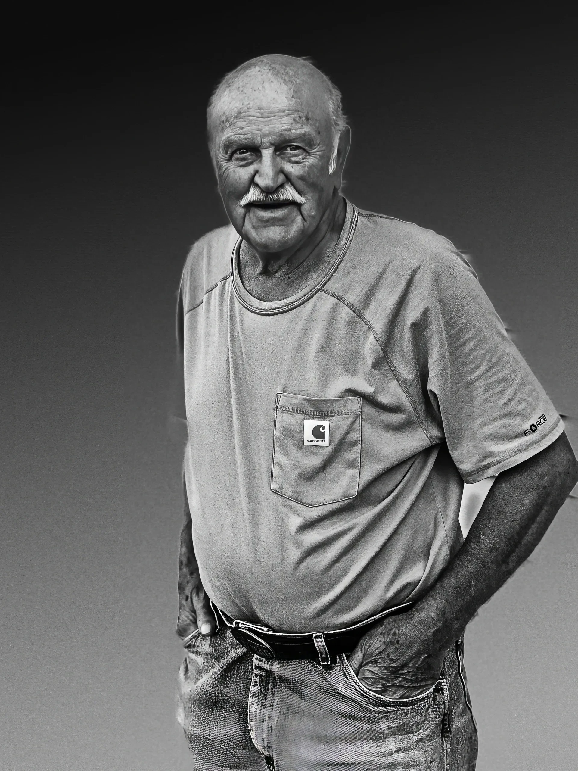 Leonard—Master Welder, bulldozer operator, tractor restorer, strong silent type, babe magnet, steward of the land, friend Pennsylvania