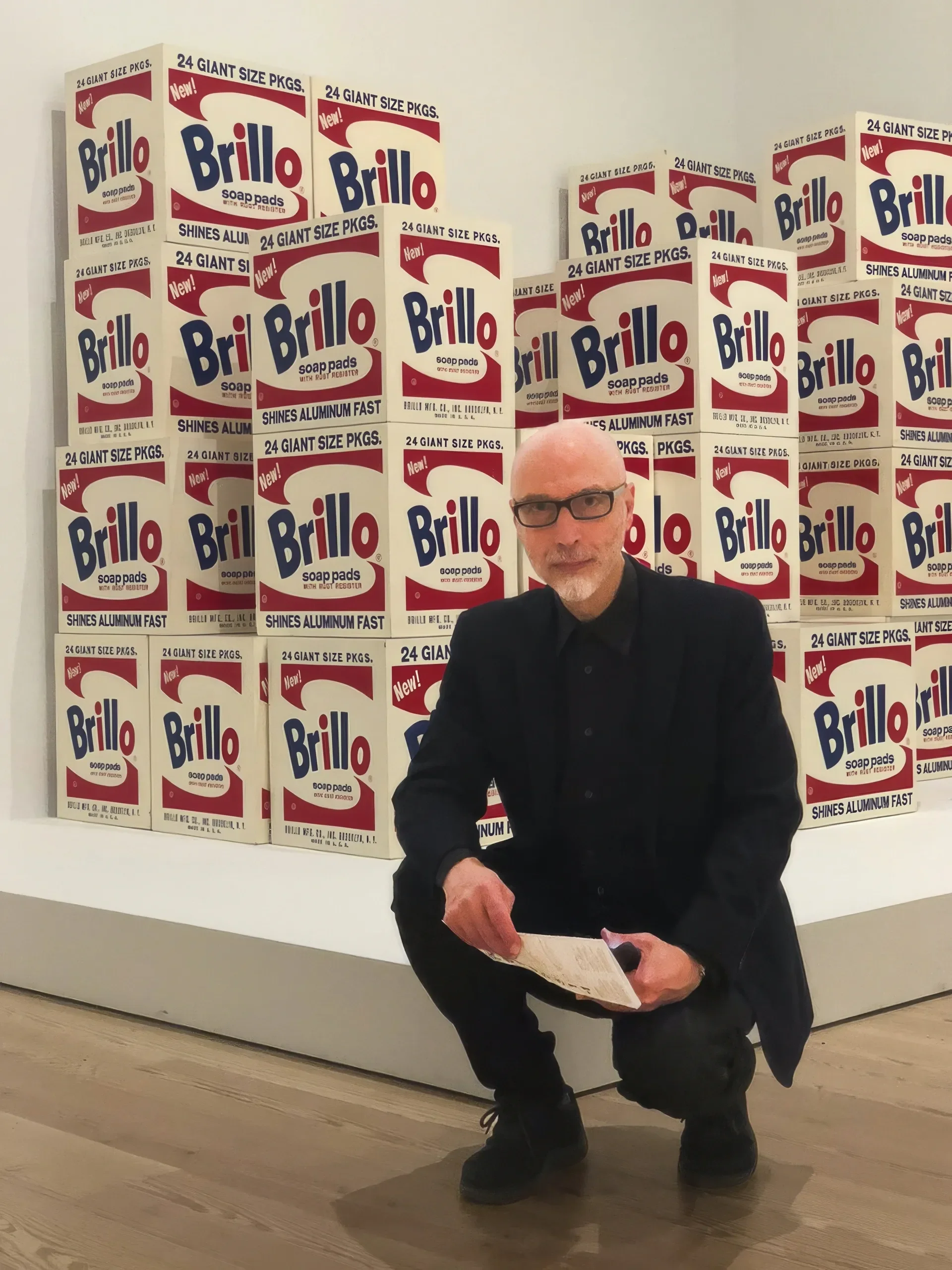 Some people see a Costco shipment. I see beauty. Gallerist, New York City