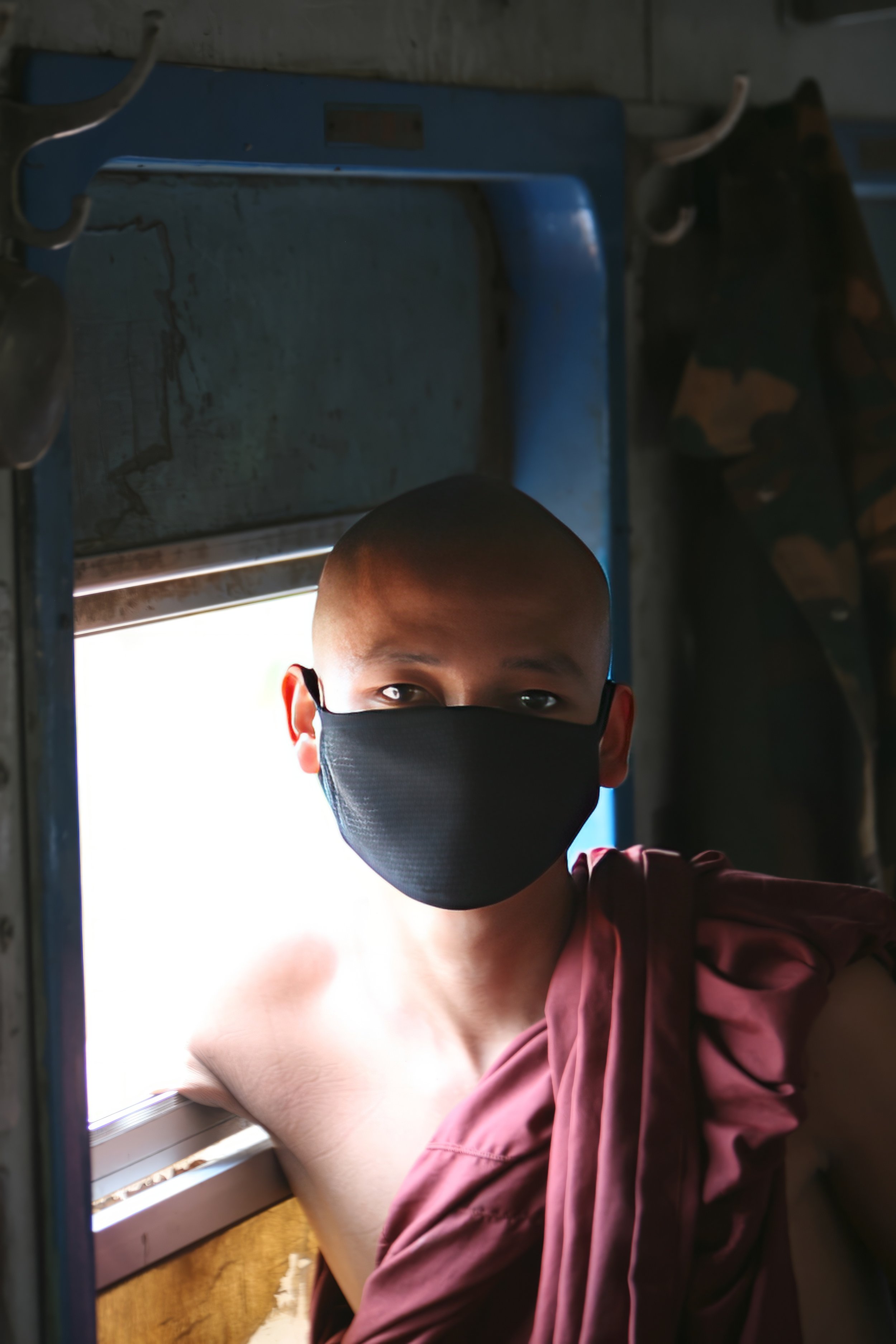 Seeing eye to eye. Myanmar