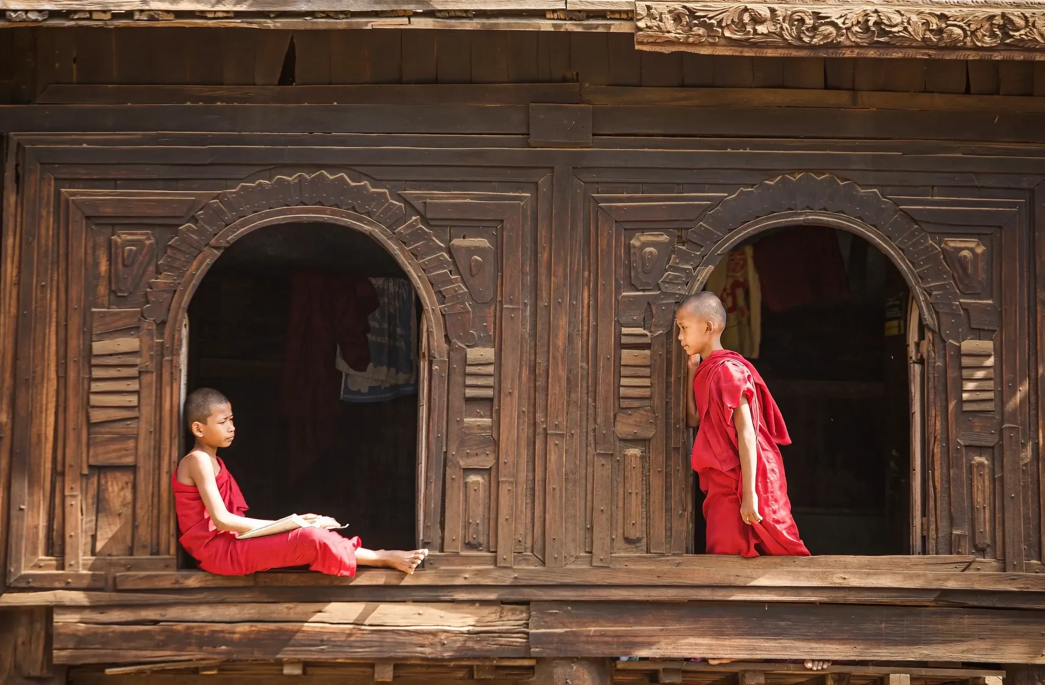 "Wanna get some ice cream?" Myanmar