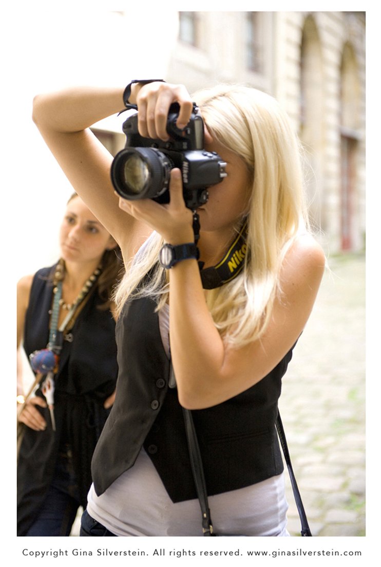  A student in the ground-breaking experiential program that I co-created with a partner in Paris and Los Angeles, mentoring about 100 aspiring fashion photographers, just as digital fully took over analog cameras. Nikon was one of the sponsors we sec