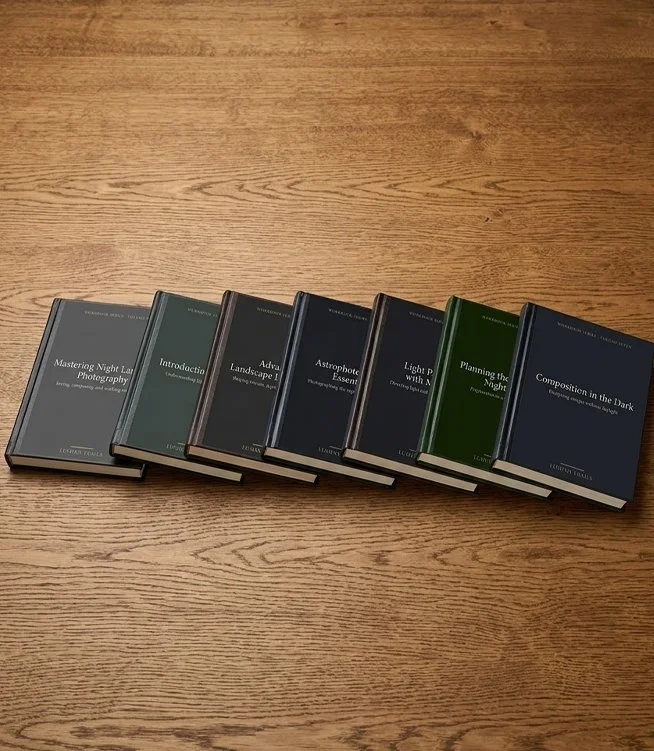 The Ultimate Night Photography Workbook Bundle (Volumes 1-7)