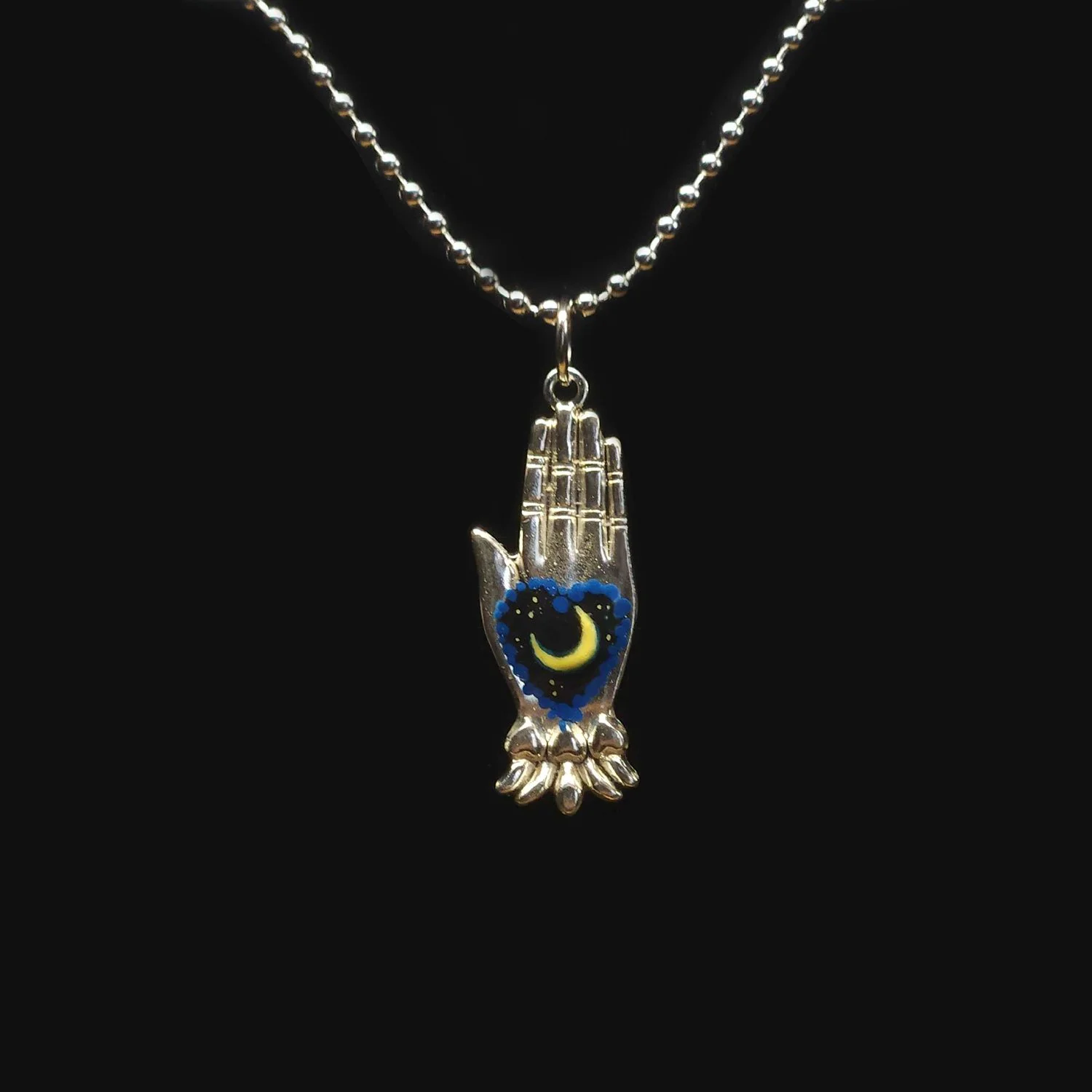Moon Hand Pendant