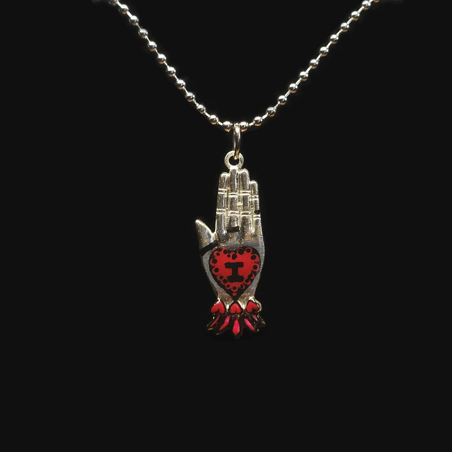 Heart Hand Pendant