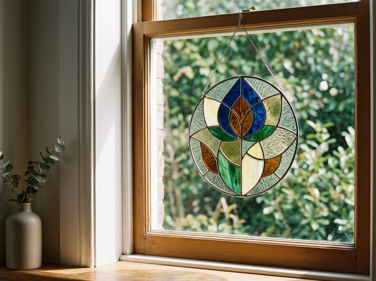 8/23 Intermediate Class: Design Your Own Stained Glass, 11 to 4pm