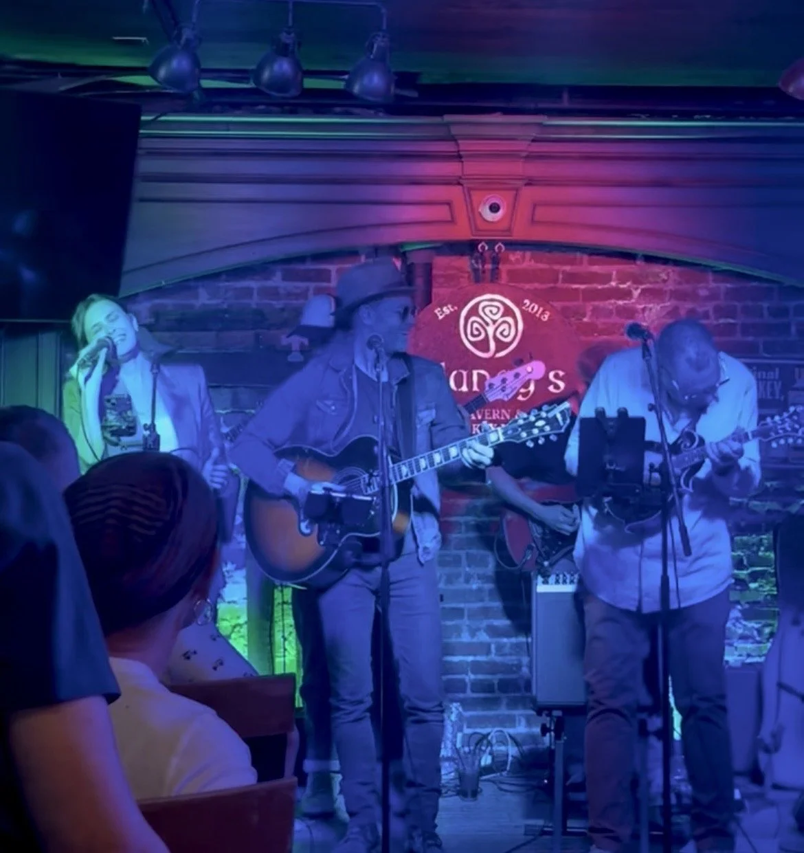 Tennessee Sheiks performing live on stage.