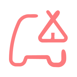 A simple line drawing of a pig with a warning or caution icon over it.