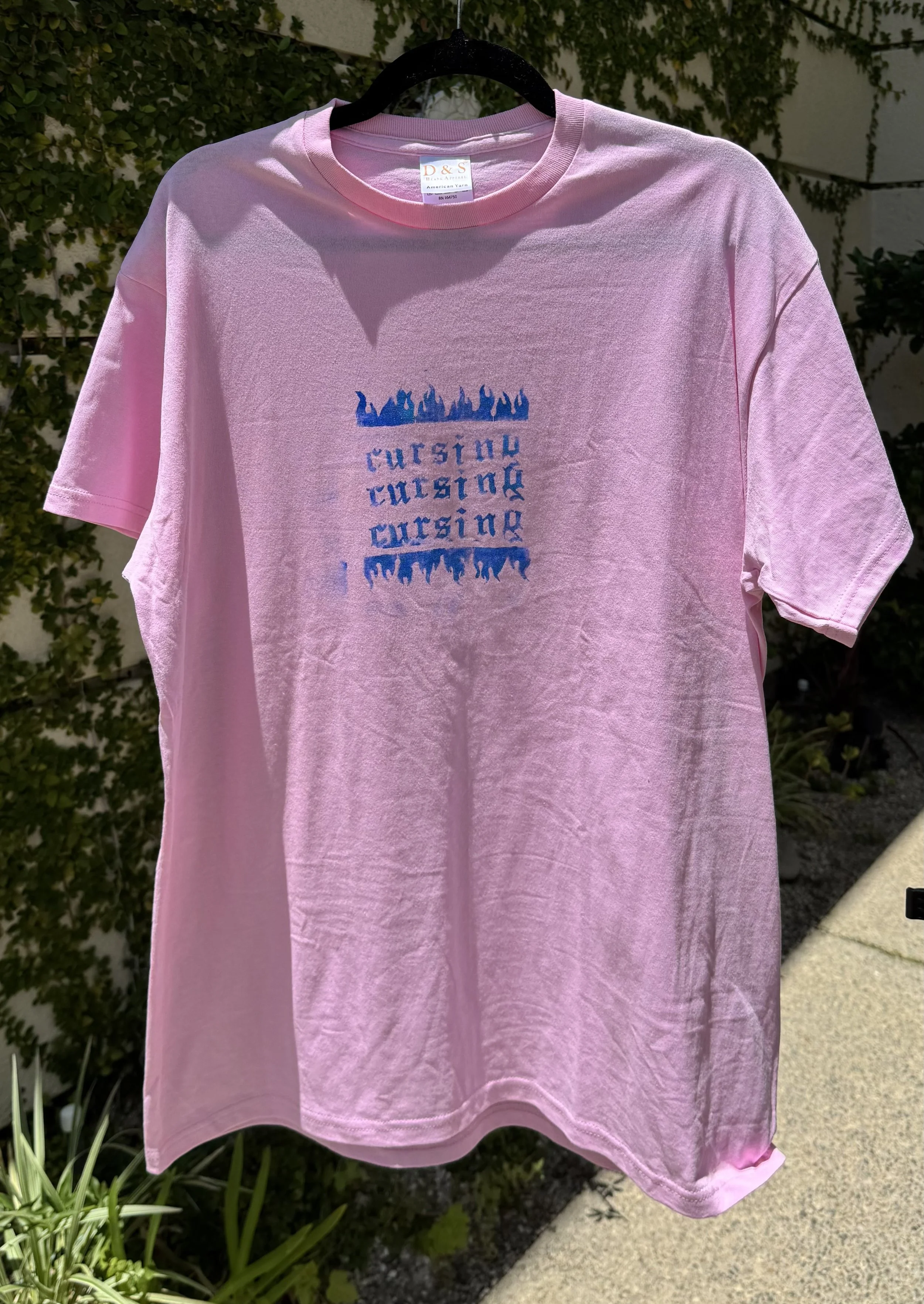 Cursing Flames (Pink, Large)