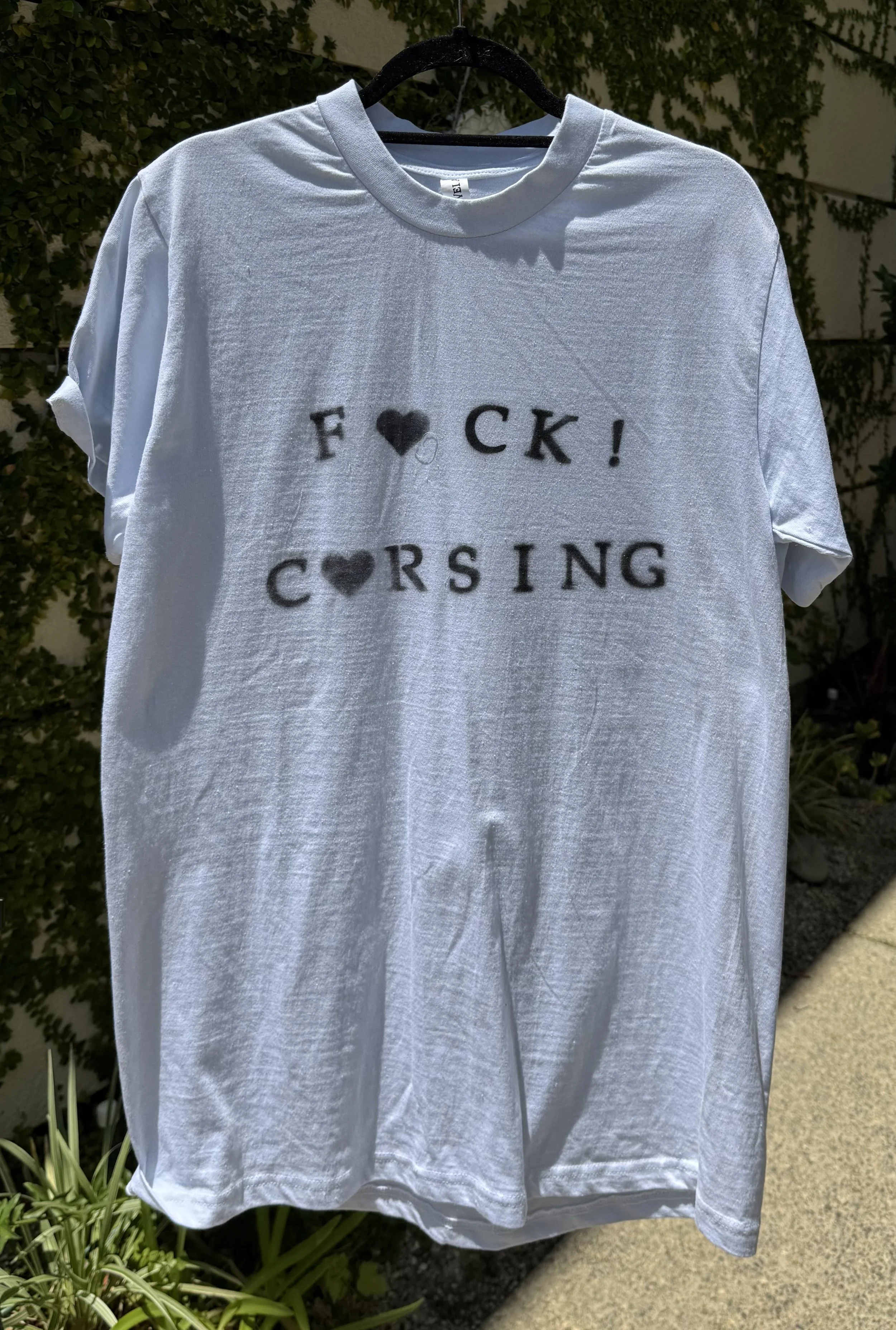 F*CK CURSING! (White, Large)