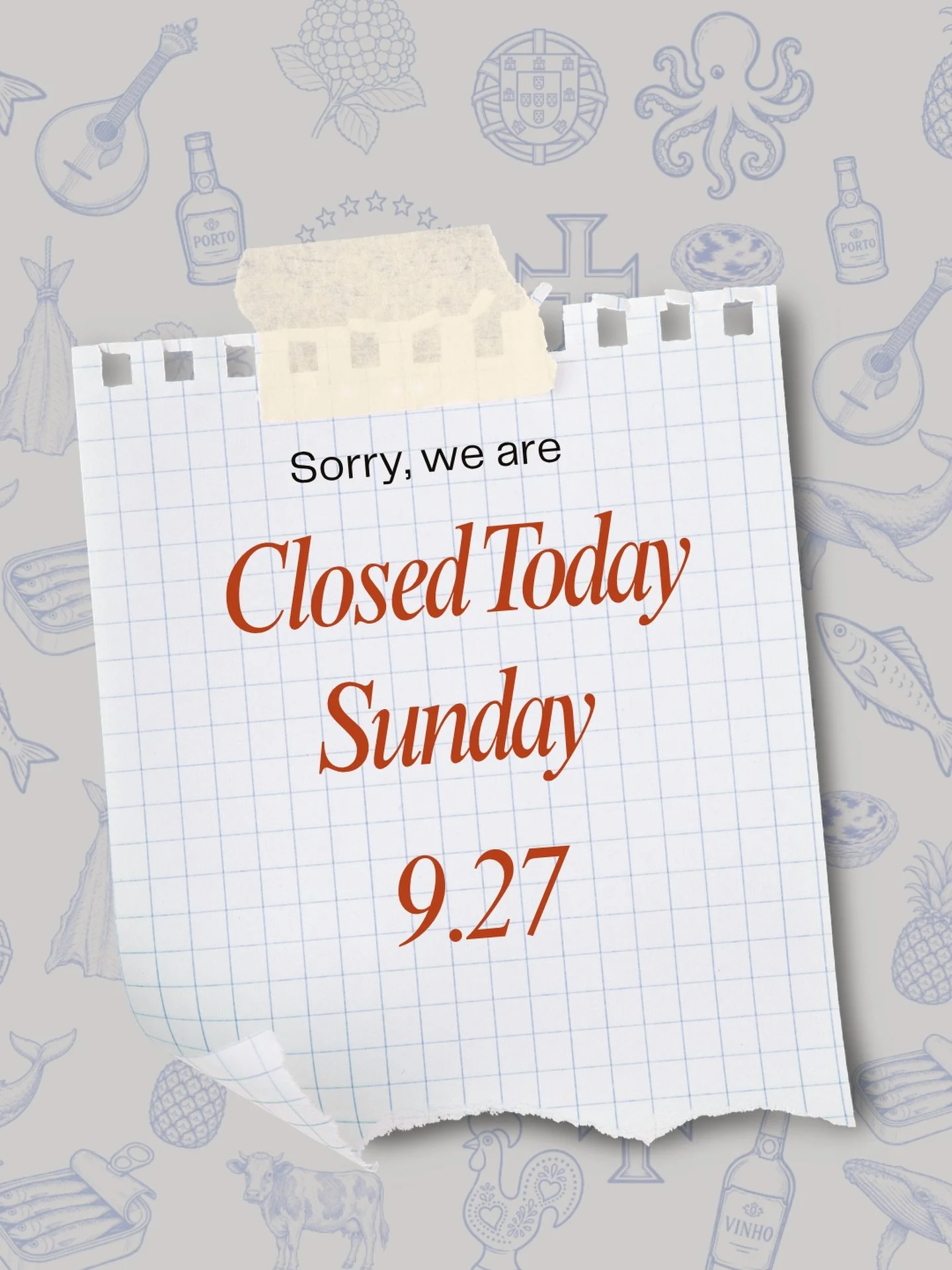 We&rsquo;re taking a second day off. Thank you all for your understanding, we&rsquo;ll be back on Tuesday!