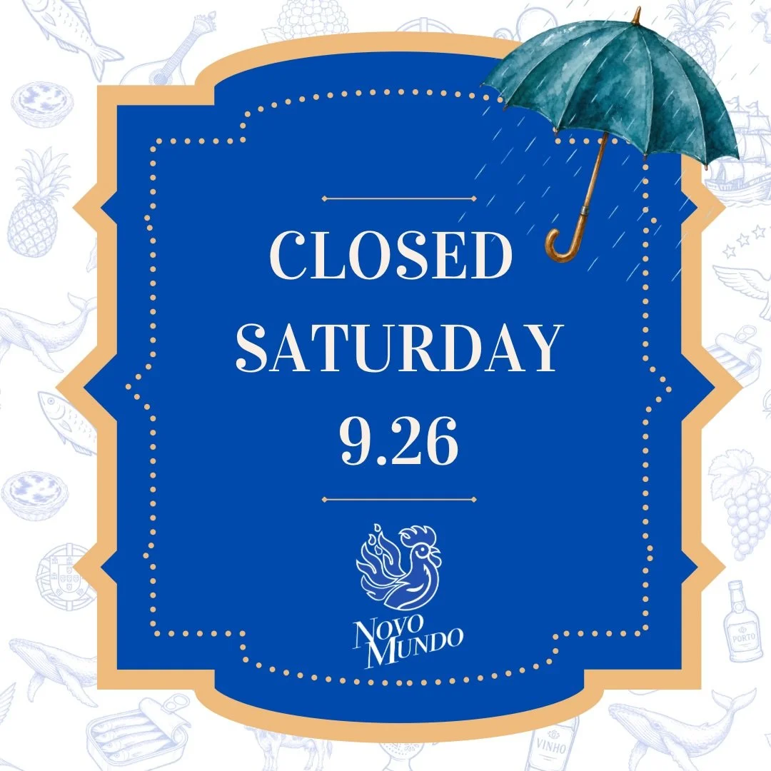 Today&rsquo;s weather forecast still calls for a heavy storm so we&rsquo;ve decided to hunker down for the safety of our staff and guests. 

Thank you for your understanding!