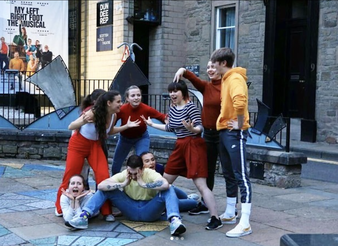 'May I tell you a..?' by Eleanor Walker at Scottish Dance Theatre's Fresh Edit Festival, 2019.