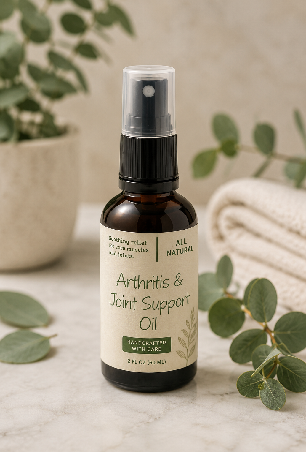 Arthritis & Joint Support Oil 2 Oz