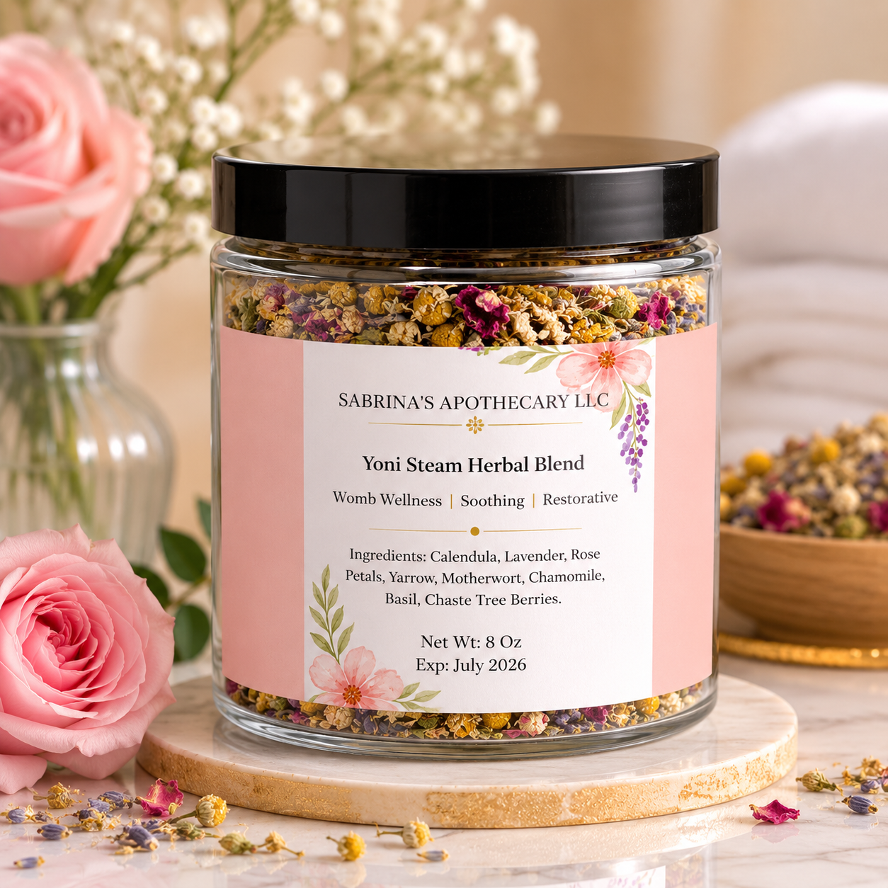 Yoni Steam Blend 8 Oz