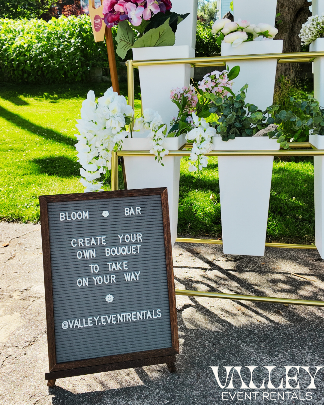 scranton, pa, nepa, flower cart rental, bloom bar, scranton flower cart rental, nepa bloom bar rental, nepa flower cart rental