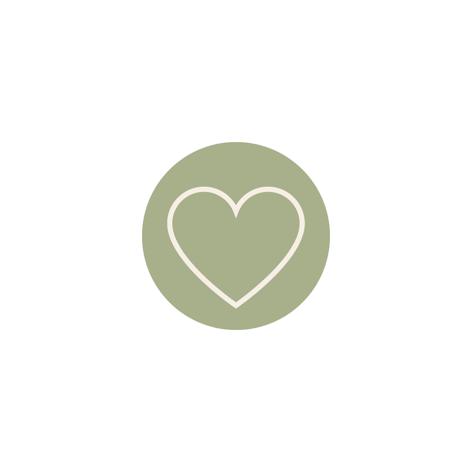 Line drawing of a heart
