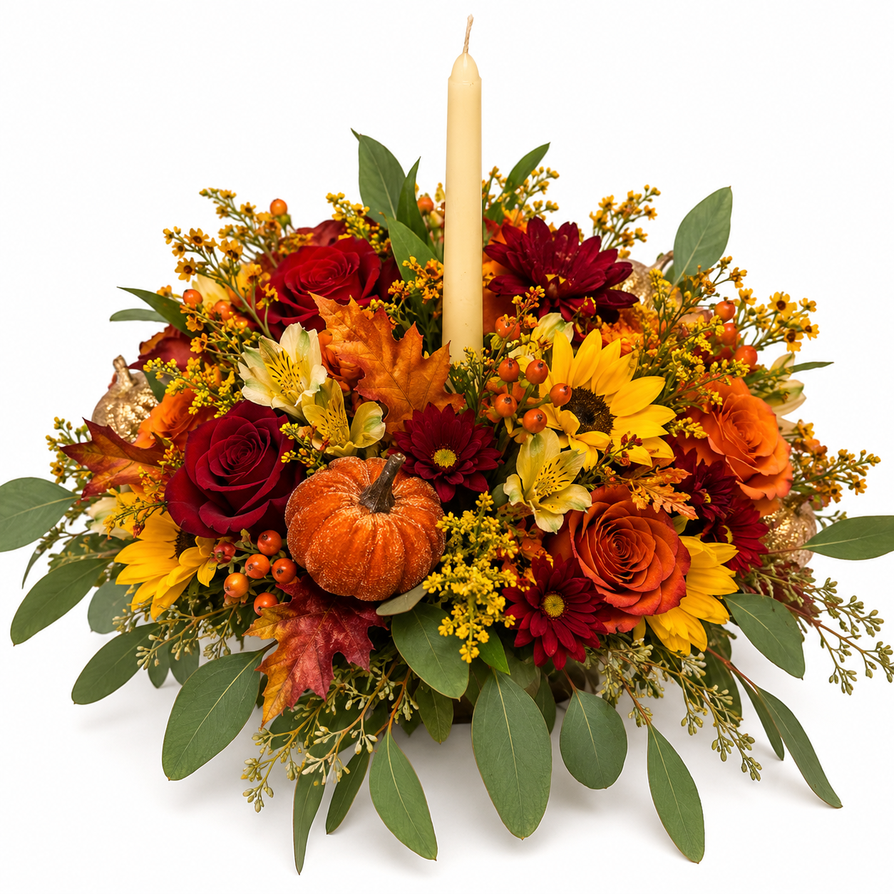 Autumn Candlelit Floral Centerpiece.png