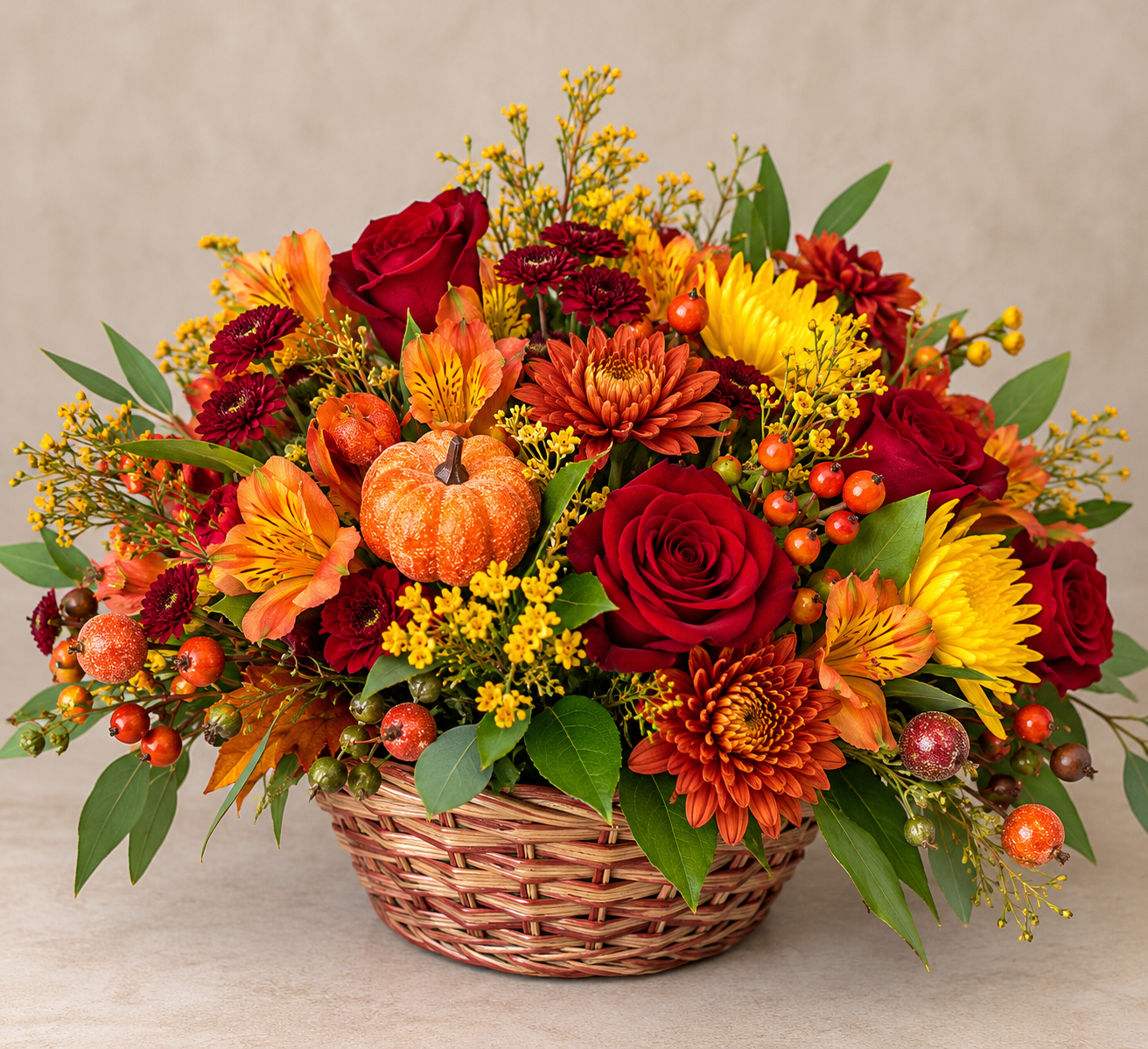 Deluxe Autumn Harvest Basket Arrangement.png
