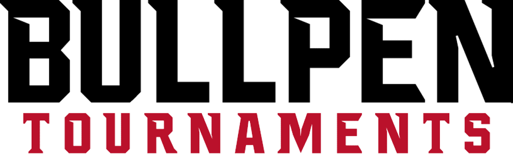 Text graphic with the word 'TOURNAMENTS' in bold red letters.