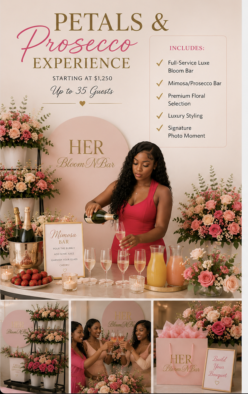 🥂 PETALS & PROSECCO EXPERIENCE