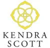 Kendra Scott logo with the brand name below a yellow flower emblem