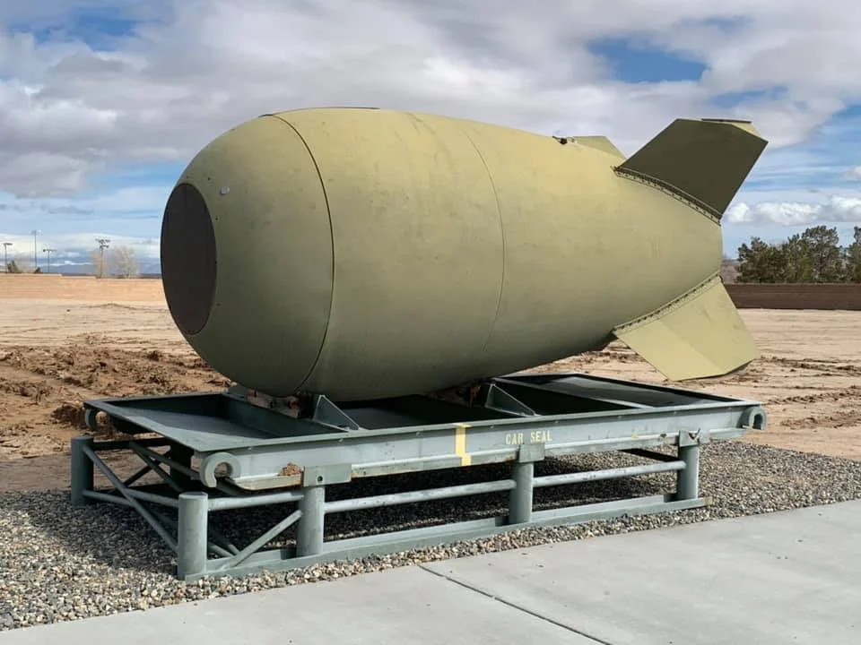Mark 4 “Fat Man” on display at China Lake Museum