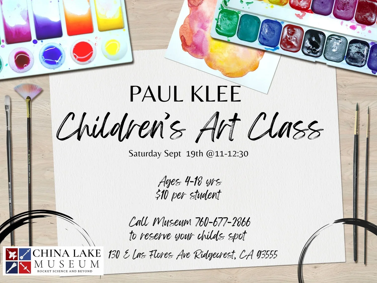 Paul Klee Children's Art Class