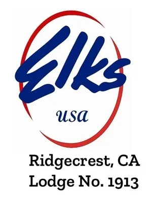 Elks USA logo with Ridgecrest, California, Lodge No. 1913