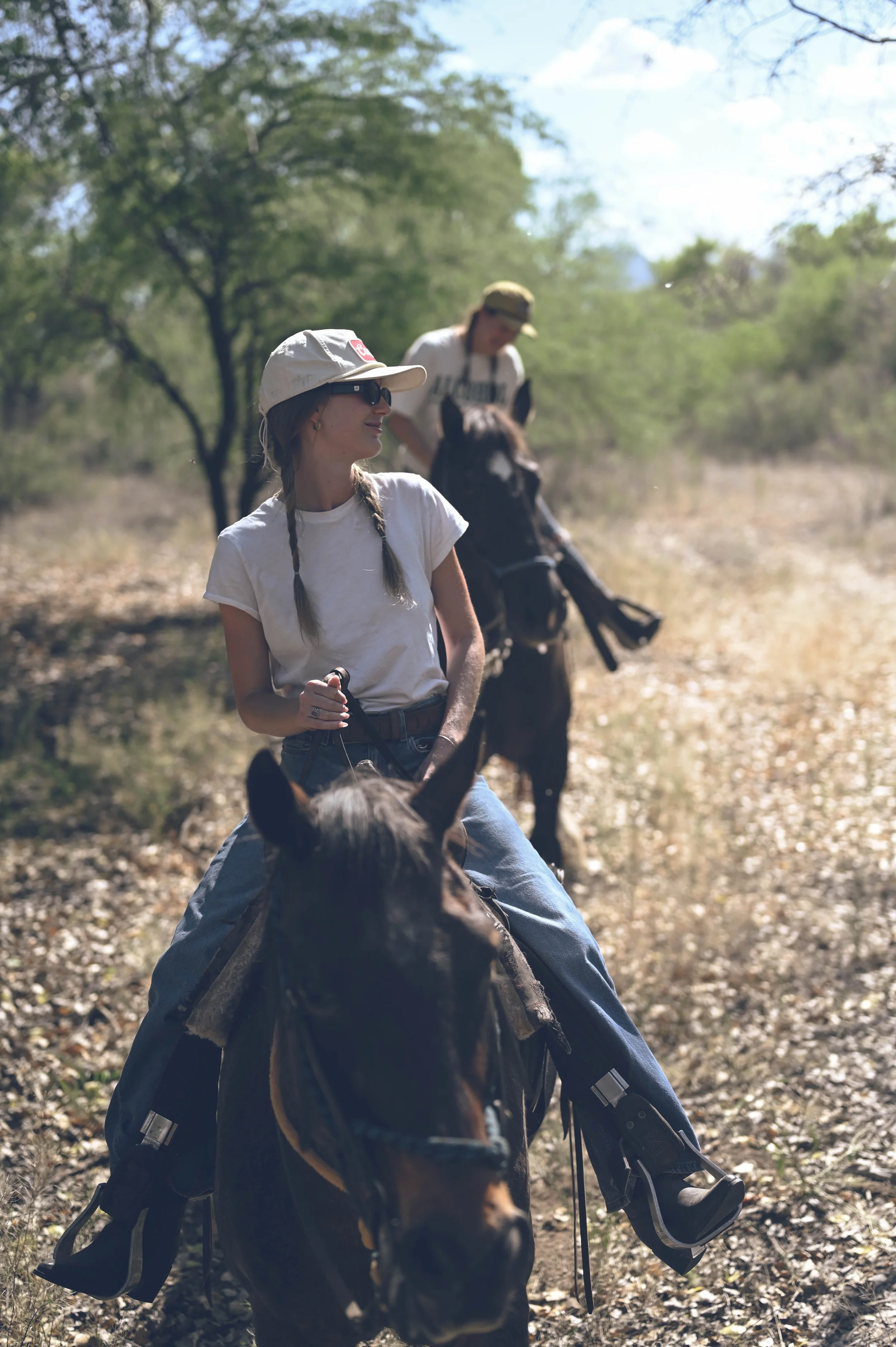 Horseback riding at Tubac Golf Resort on an Arizona dude ranch vacation.