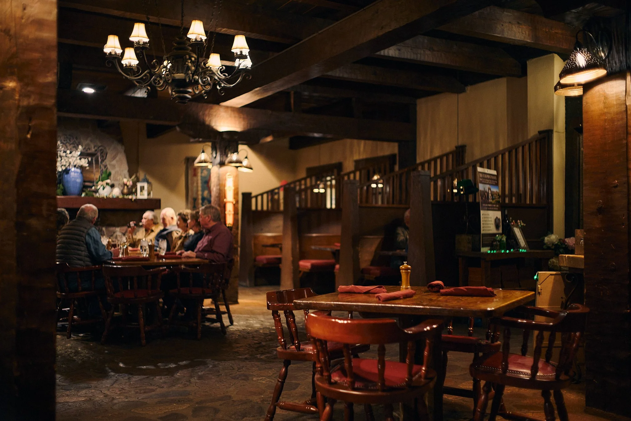 The interior of the Stables Restaurant at Tubac Golf Resort & Spa.