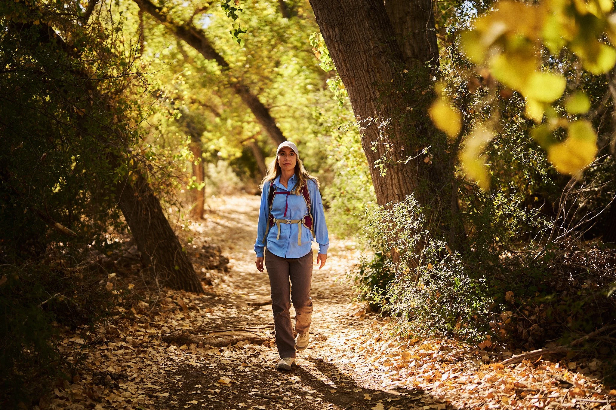 Hiking the historic De Anza trail at Tubac Golf Resort and Spa.