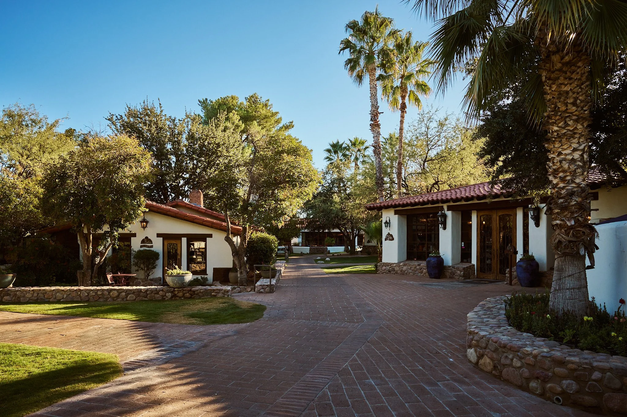 The resort grounds at Tubac Golf Resort in Southern Arizona.
