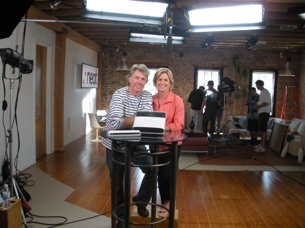 NEAT DESK ORGANIZER - with Director & Crew