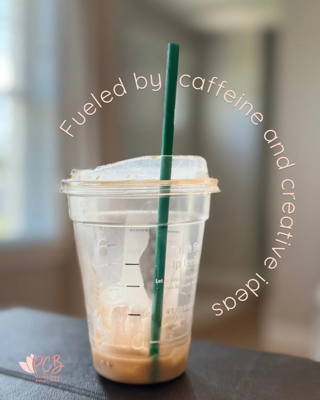 Proof that big ideas don&rsquo;t require a full cup of coffee! 😉

Just one last sip and a whole lot of creativity.

Happy Friday from PCB Marketing Solutions!