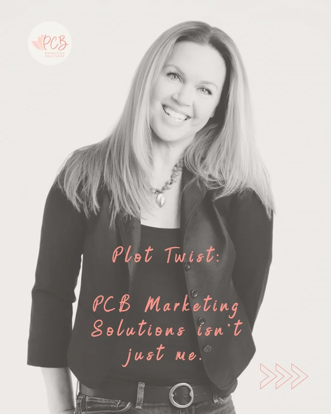 Plot twist&hellip;
PCB Marketing Solutions isn&rsquo;t just me sitting in bed at 11:42 PM with coffee, Canva tabs open, and 37 half-finished caption ideas. 😂

Behind the scenes is a small-but-mighty team helping bring your brands to life every singl