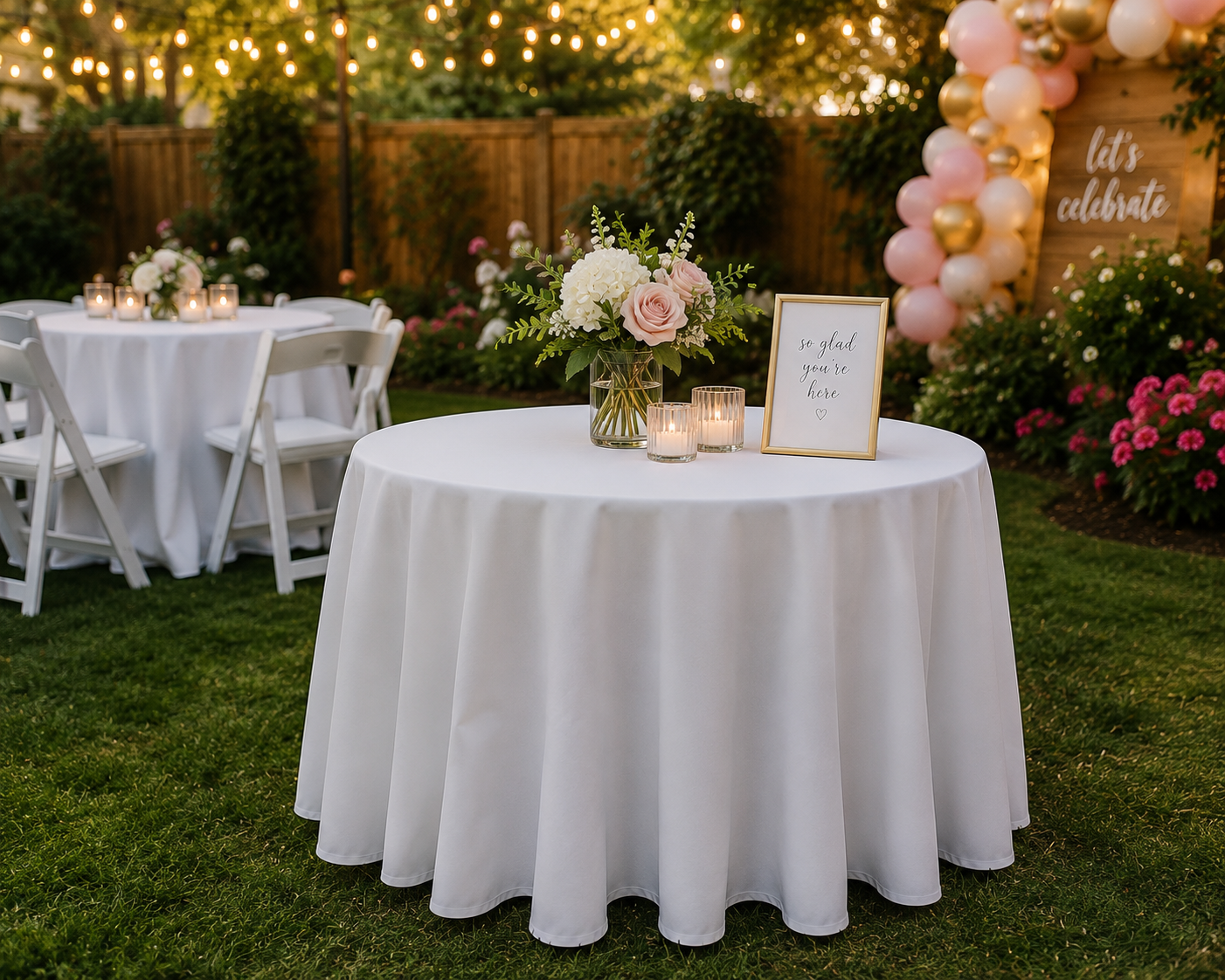 5’ Round Table Linens