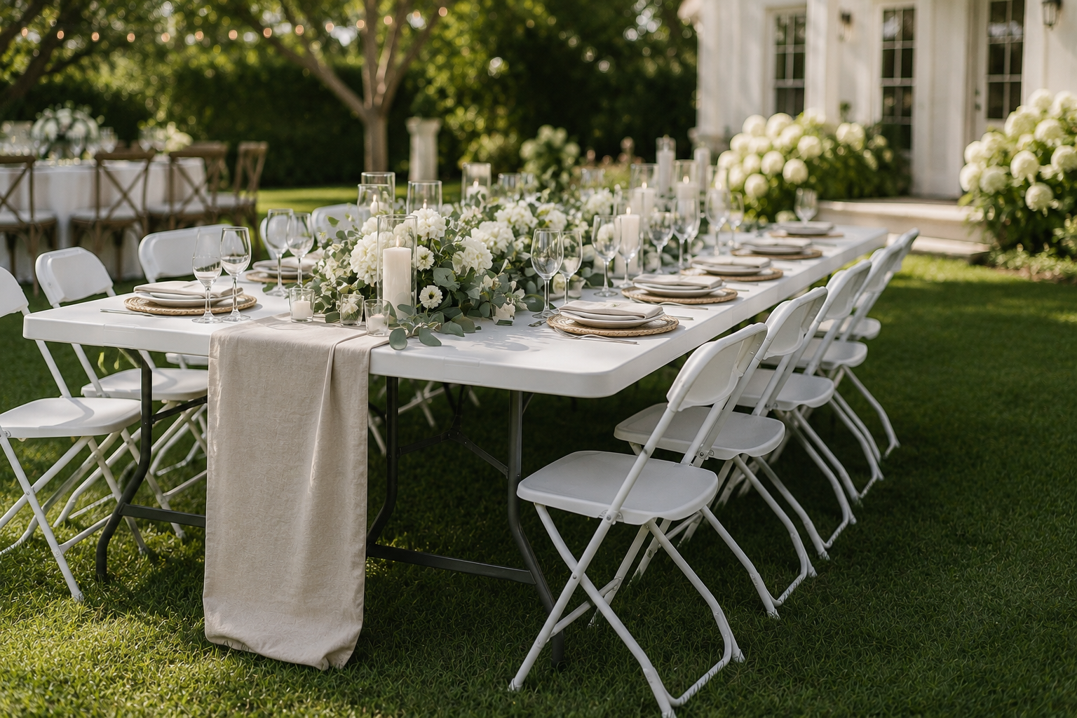 8’ Rectangle Folding Table