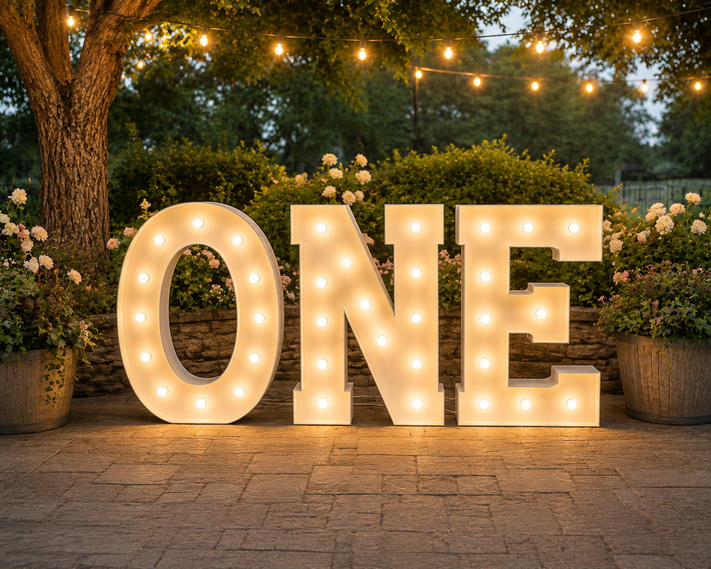 1-3 Marquee Letters