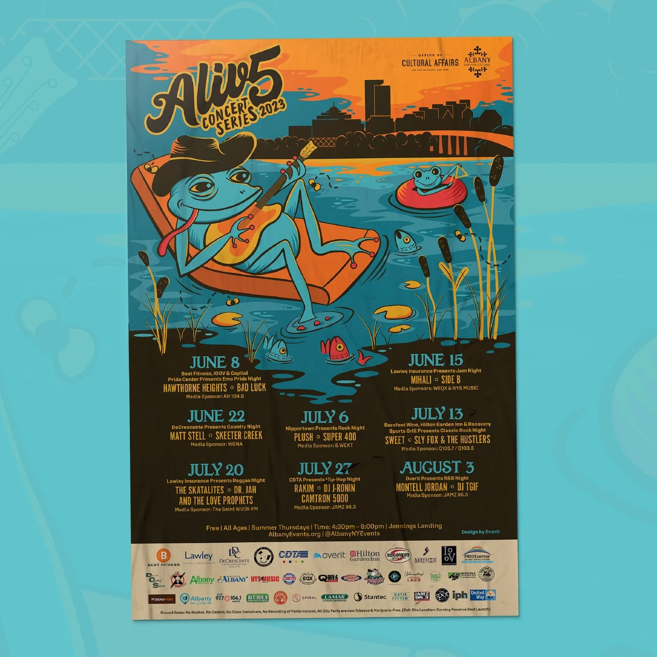 Alive at 5 Poster 2023