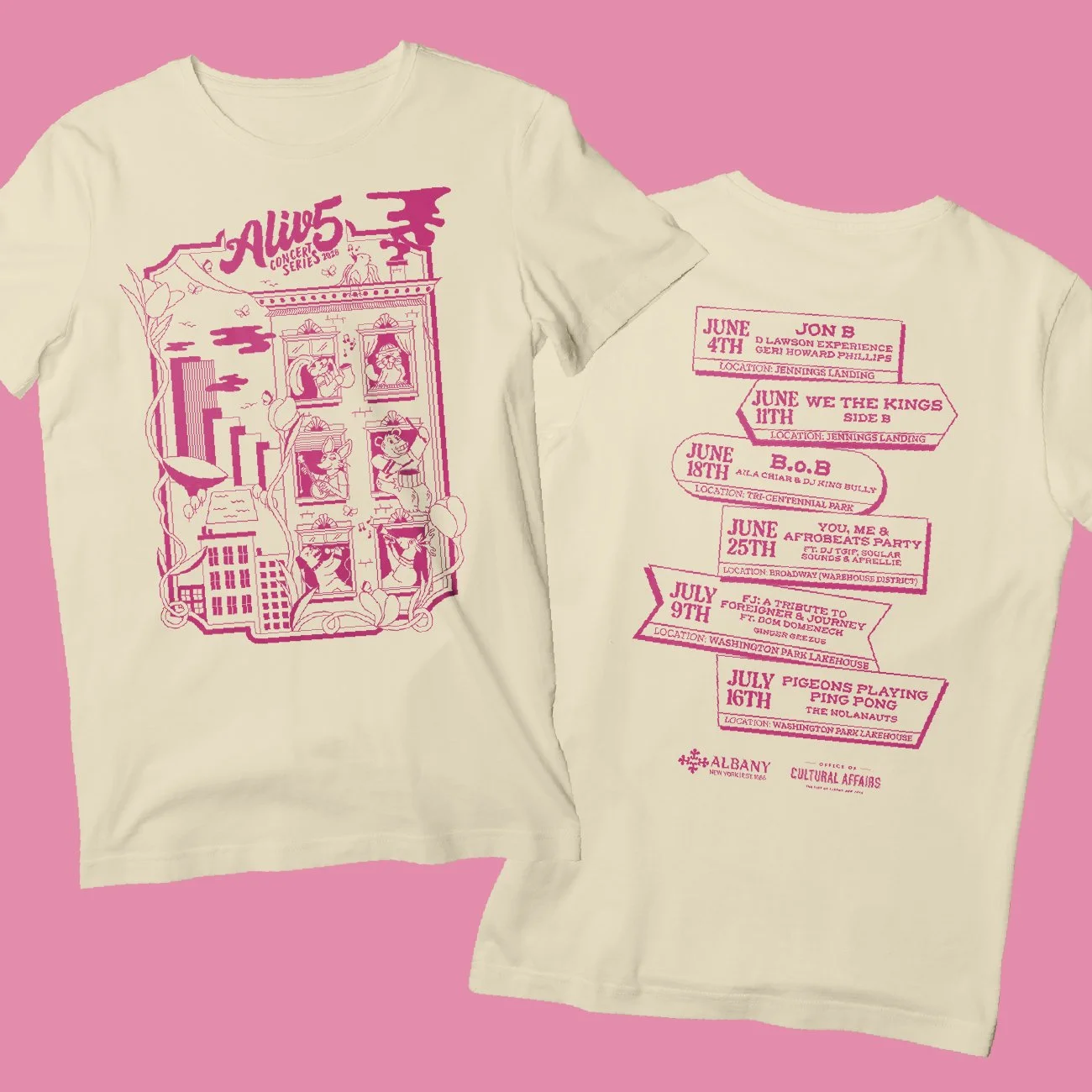 Alive at 5 Tshirt