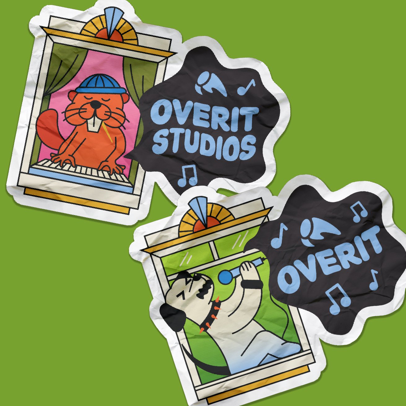 Alive at 5 stickers 2026