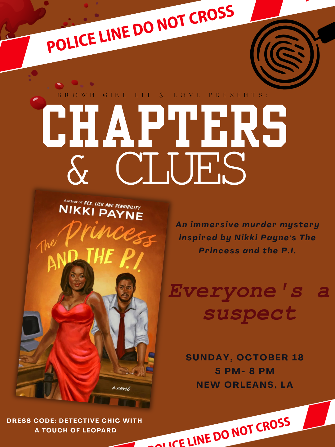 Chapters & Clues: A Murder Mystery Dinner Experience