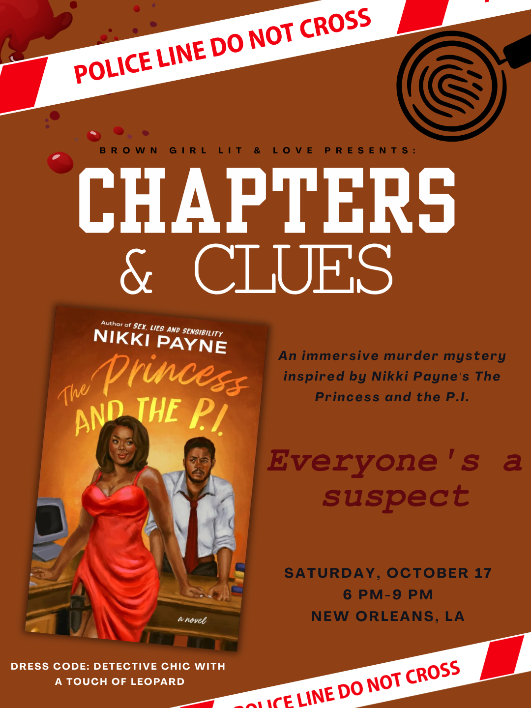 Chapters & Clues: A Murder Mystery Dinner Experience