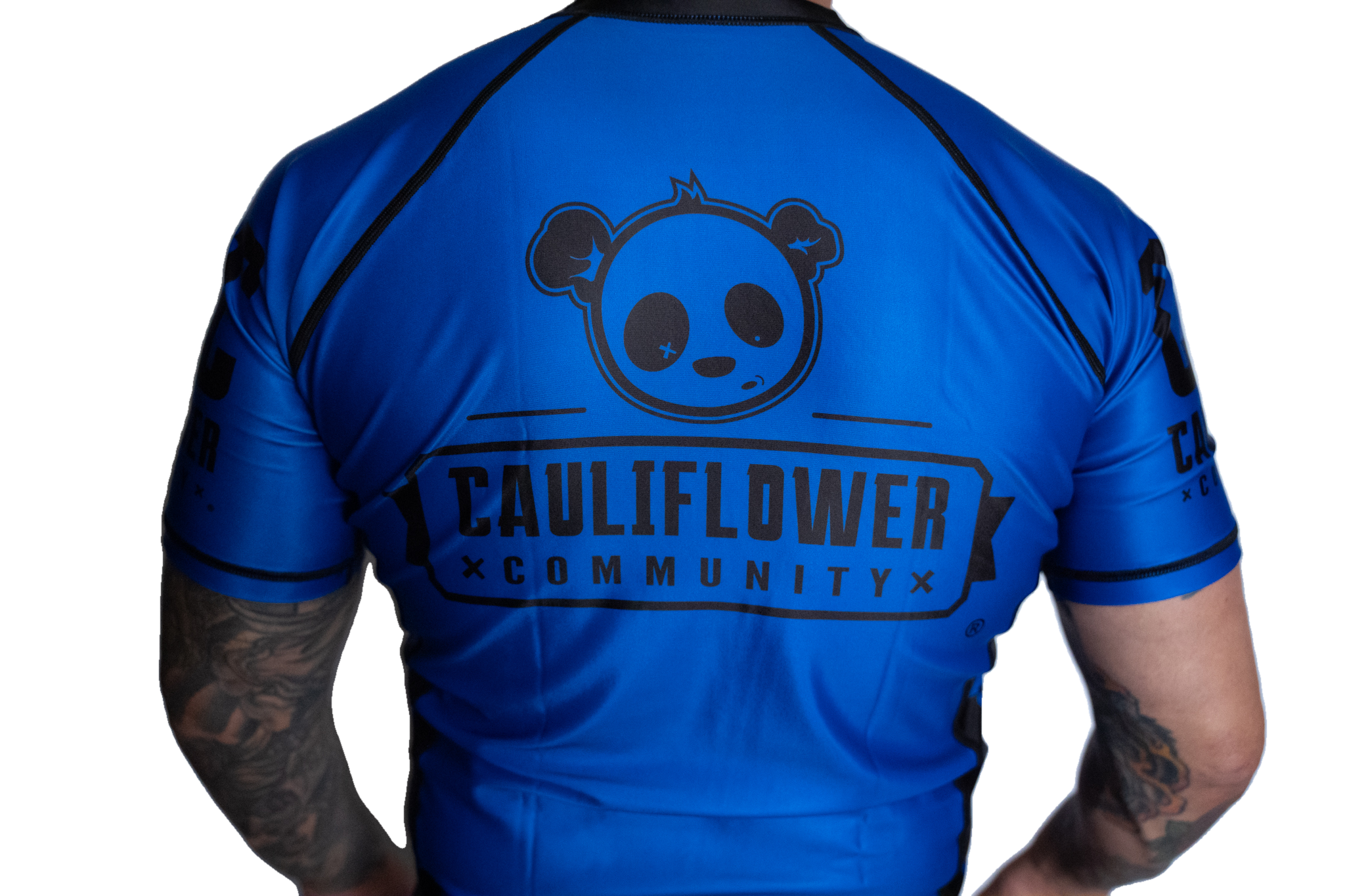 MEN’S RANKED RASHGUARD — BLUE