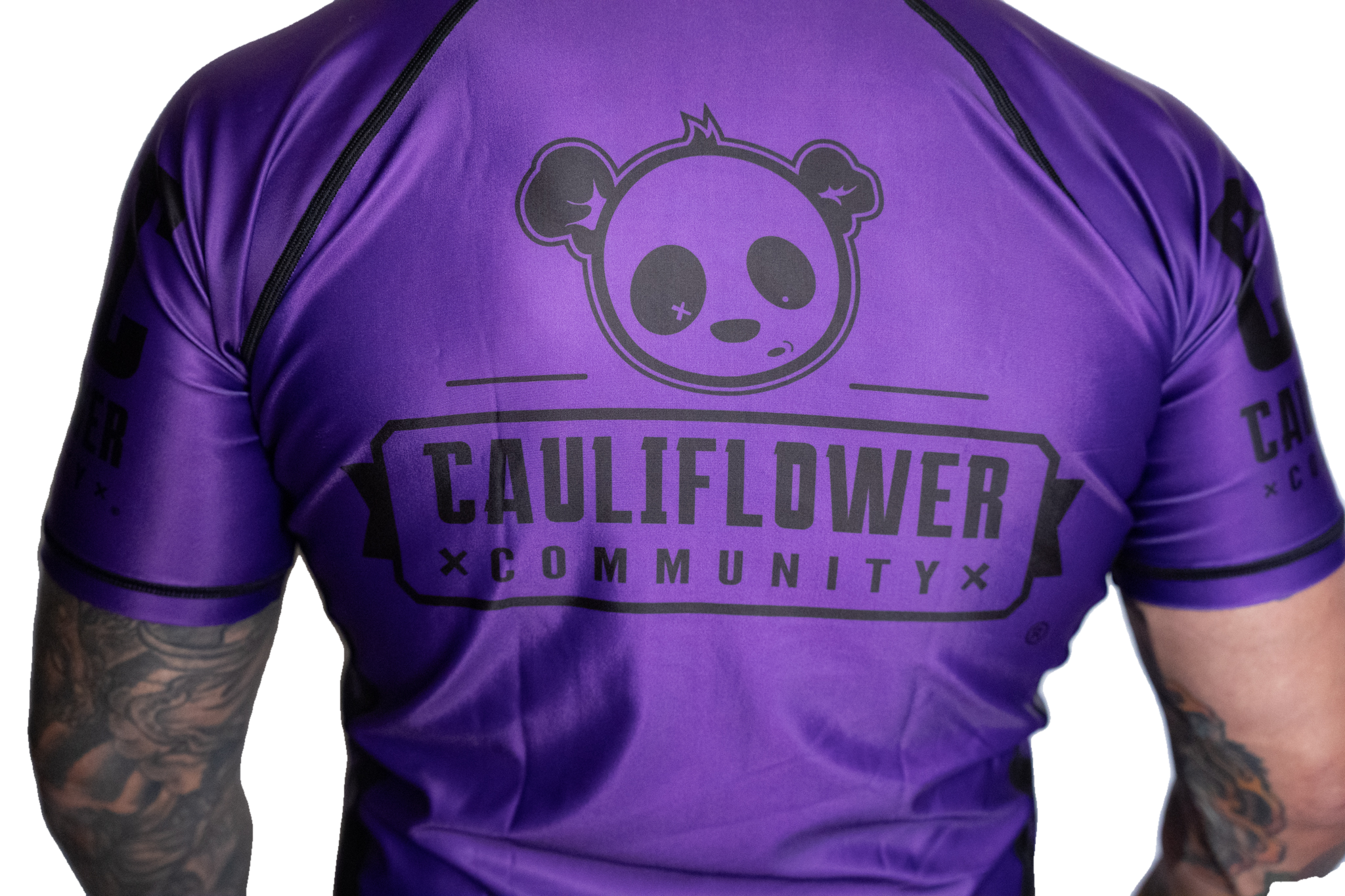 MEN’S RANKED RASHGUARD — PURPLE
