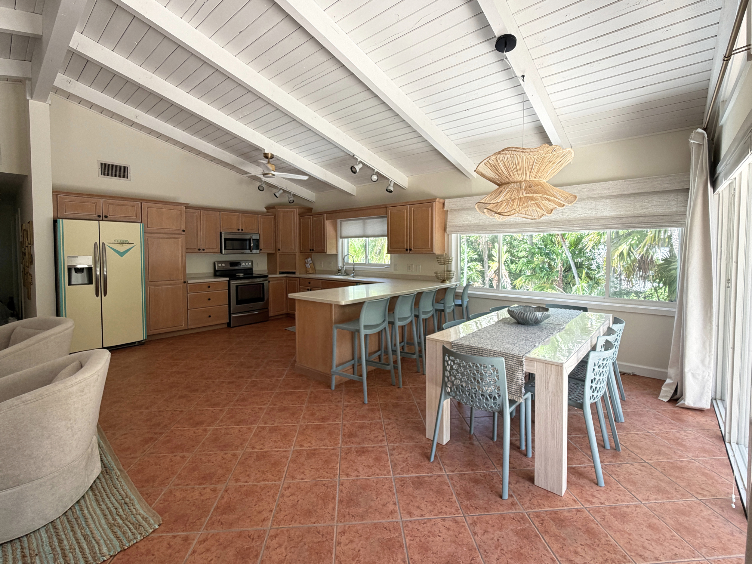 Fully equipped kitchen at KeyLime Oasis, Florida Keys vacation rental