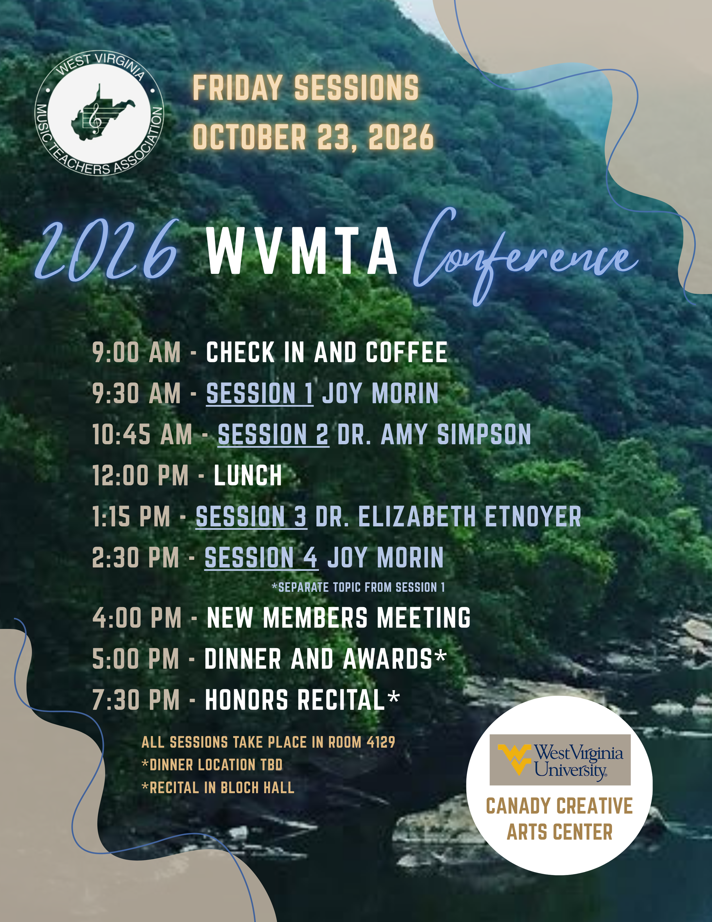 2026 WVMTA State Conference (Oct 23-24)